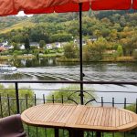 Herrlicher Weitblick von der Dachterrasse auf die Mosel